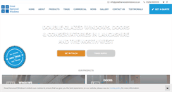 Desktop Screenshot of greatharwoodwindows.co.uk