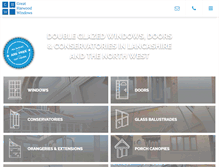 Tablet Screenshot of greatharwoodwindows.co.uk